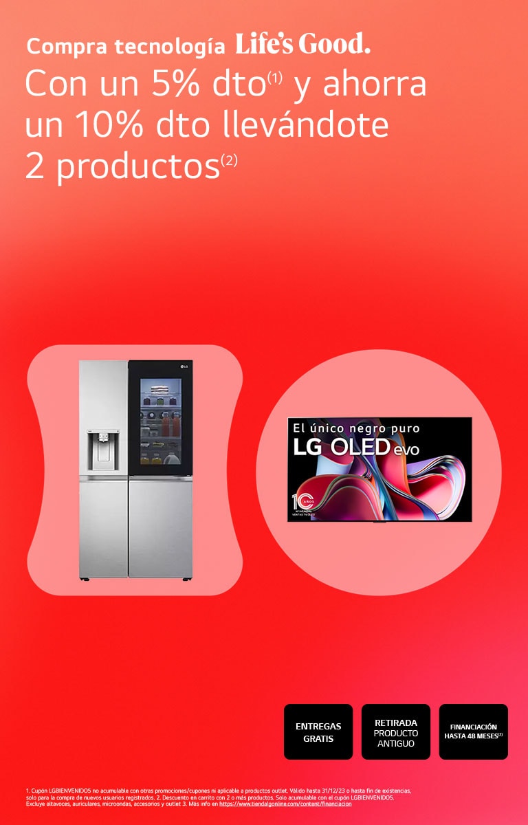 promo bienvenida lg